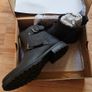 mens Black  boots. New in box Image 3
