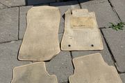 w202 cream floor mats