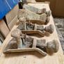 4 x art deco cast iron bath feet Image 7