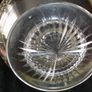 Vintage Art Deco Flint Glass Pedestal Footed Bowl 1920's Image 10