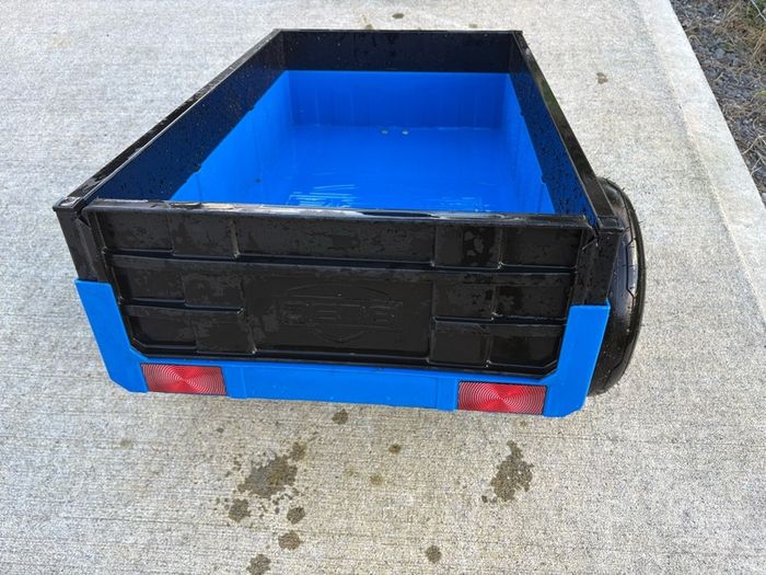 Berg XL BFR Go-kart with extra seat & trailer