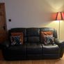 Leather recliner couch Image 2