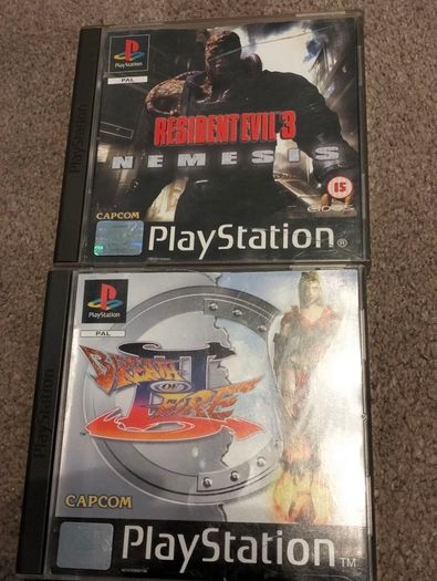 Breath of Fire III + Resident Evil 3 Nemesis PS1 PlayStation 1