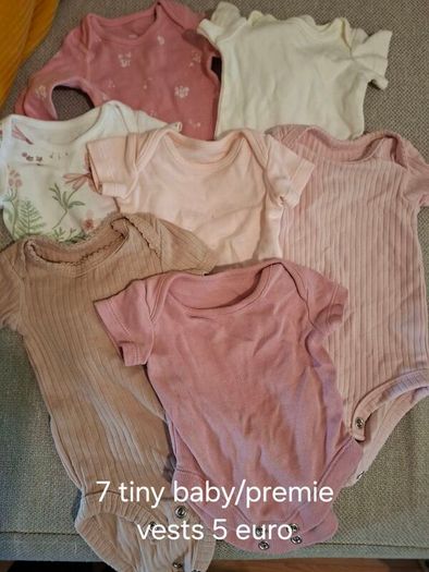 baby items and clothing