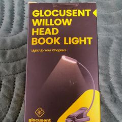 Glocusent willow head book light  unopened unused