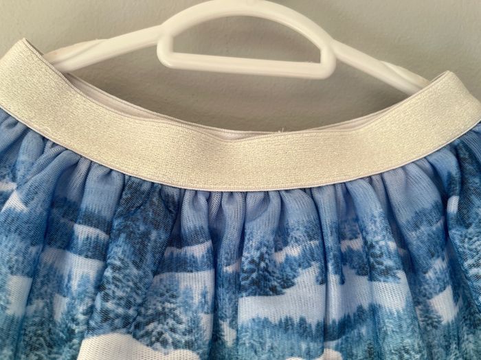 Baby girls Polar bear tulle skirt age 1 EUC