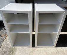 Ikea Kallax Pair With Inserts (Like New)