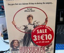 Hudsucker Proxy VHS Big box ex rental