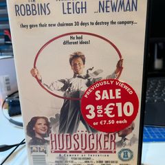 Hudsucker Proxy VHS Big box ex rental