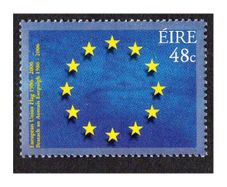 2006 Ireland 20th Anniversary of The European Union Flag Commemorative Stamp Mint Never Hinged (MNH)
