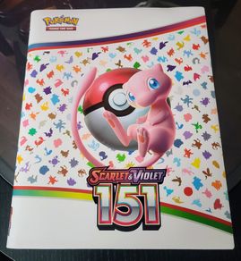 Pokemon 151 Binder and Temporal Forces Collection Bundle with Sleeves
