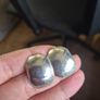 Vintage Silvertone Earrings Image 6