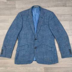 Magee 50% Linen 50% Silk Blends Donegal Tweed Blazer Jacket Mens 40R Medium
