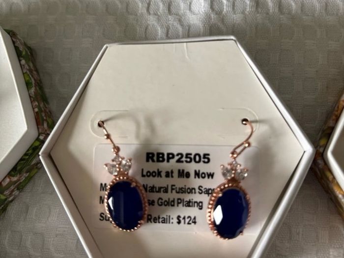Bundle of 9 pairs of BP earrings all new various platings