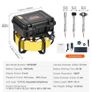 Sewer Camera, 98 ft/30m, Self-Leveling Drain Inspection Camera with 9" 1080P HD Screen, 36X Zoom, IP68 Waterproof Plumbing Camera with Lights-12 LED Image 4