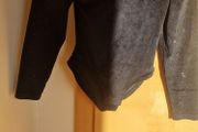 Black velvet leotard with a sparkle