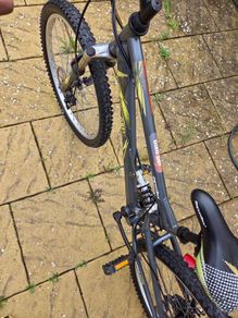 Apollo creed full suspension bike, need some TLC, new tyres, 24 inch