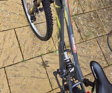 Apollo creed full suspension bike, need some TLC, new tyres, 24 inch