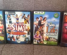 The Sims PC Games Job lot.