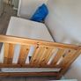 4ft Wooden Bed and Mattress Image 5
