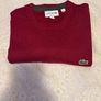 Lacoste Mens red Jumper XL Image 5