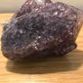 Cut Raw Natural Purple Mineral Rock Image 5