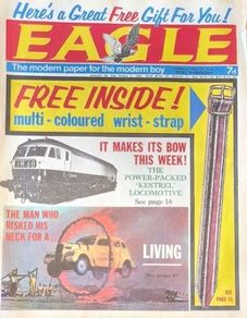 Eagle Vol 19 #5 Feb 3rd 1968 Vintage UK Comic Featuring Dan Dare- Hulton Press