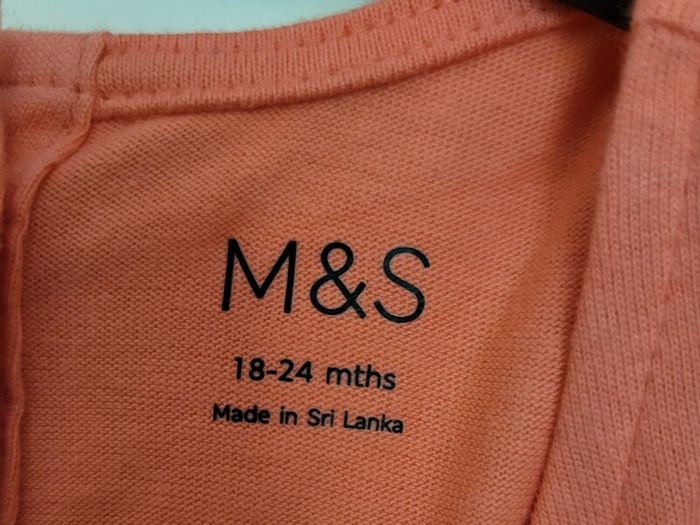 M&S Girls Playsuit 18-24mths