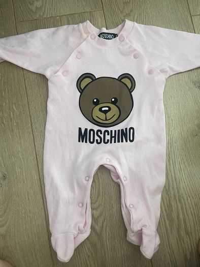 Moschino sleepsuit 0-3 months