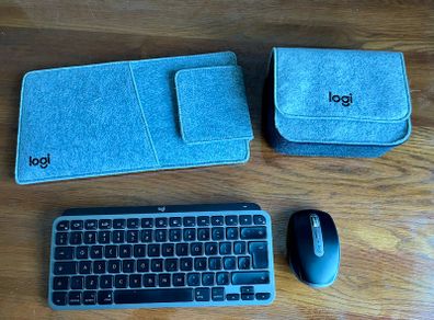 Logitech MX Keys Mini + Logitech MX Anywhere 3S for Mac