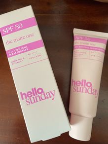 Hello Sunday The Matte One Moisturiser oil control spf 50