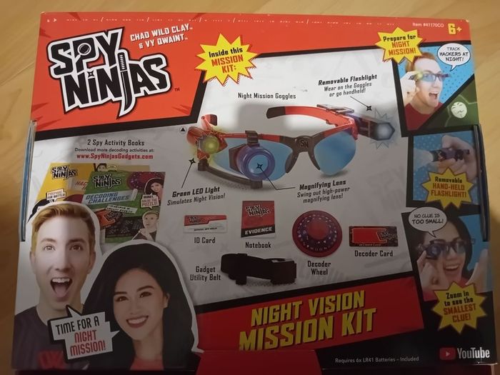 Spy Ninjas Night Vision Mission Kit