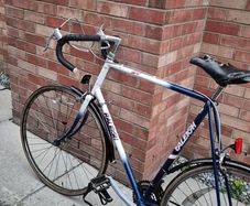 classic vinatge raleigh road racing bike