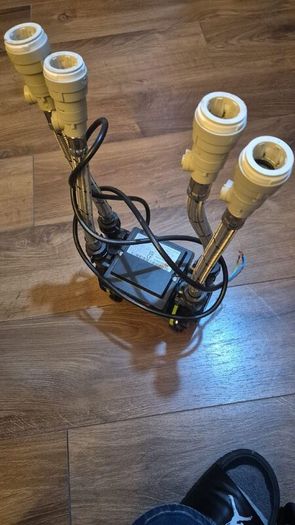 Salamander shower pump positive head 1.5 bar