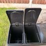 3 Compartment 30lt Recycle Bin stainless steel Image 7