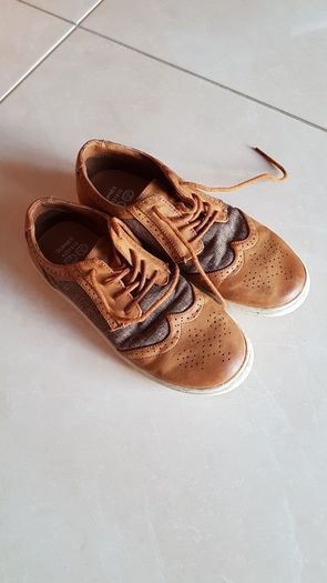 Boys Tan Shoes