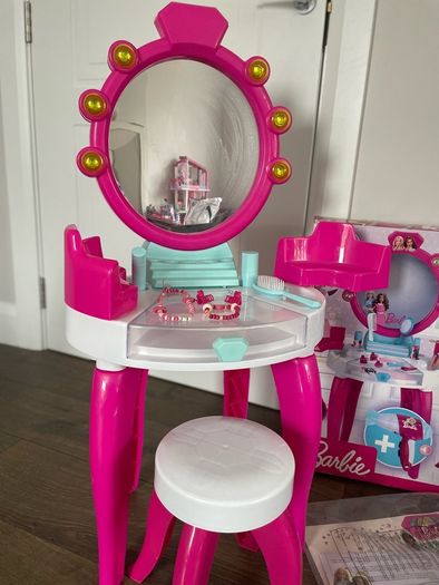 barbie beauty table salon studio
