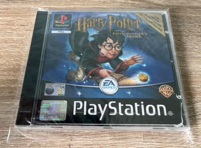 Harry Potter & Philosopher's Stone for PlayStation 1 (PS1) / NEW & SEALED / FREE SHIPPING / Compatible with PS2 & PS3