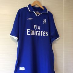 Chelsea Jersey. Official Umbro Mens Home Jersey Season 2001-2003. Original From The Time. Not A Modern Remake.