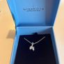Newbridge silverware clear pendant Image 3