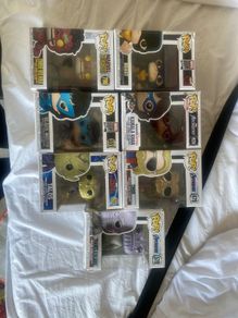 Common Marvel Funko Pops- Avengers, Hulk, Thor, X Men, Black Widow