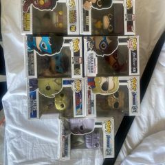 Common Marvel Funko Pops- Avengers, Hulk, Thor, X Men, Black Widow