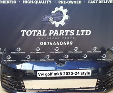Vw golf mk8 style  2020-24 front bumper