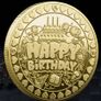 Happy Birthday Celebration Colorful Party Elements Coin, new, unopened. Image 2