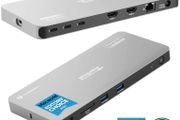 Plugable Thunderbolt 4 Docking Station for 4K Quad Monitors, 100W Laptop Charging