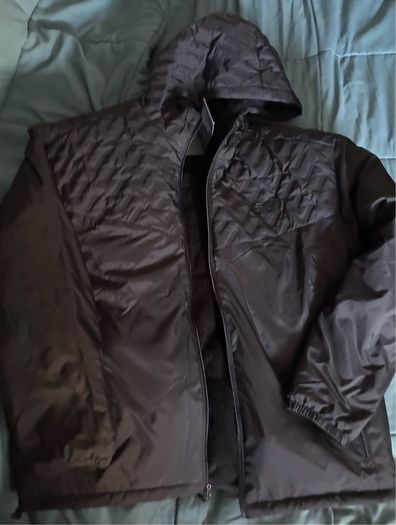 New Balance puffer hoodie jacket Emporio Armani rain Jacket hoodie