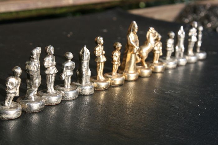 Vintage Metal Figures 1,1"