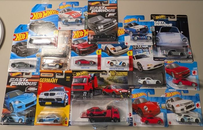 Hot Wheels & Matchbox Model Collection for Sale
