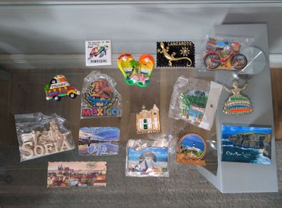 Travel Fridge Magnet Collection