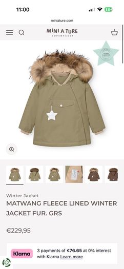 Mini a ture jacket